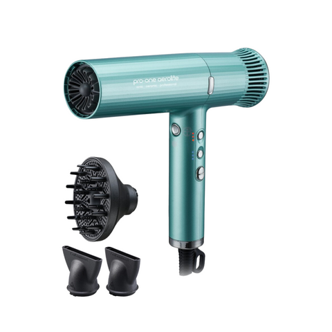 Pro-One Aerolite Hairdryer - Emerald Green