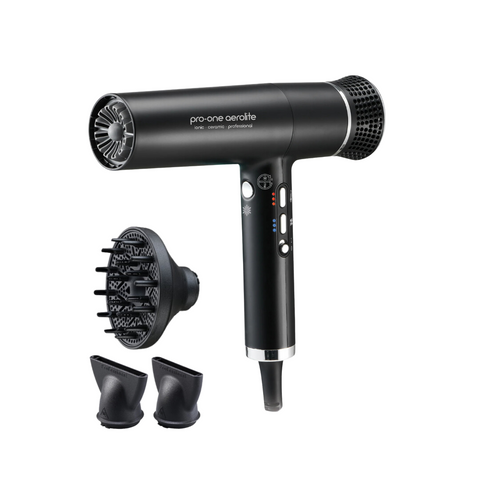 Pro-One Aerolite Hairdryer - Black