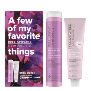 Paul Mitchell Clean Beauty Shiny Blonde Duo Pack