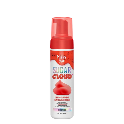 Punky Colour Sugar Cloud Foaming Hair Colour 177ml - Licorice Red