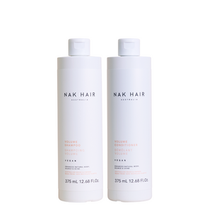 Nak Hair Volume Shampoo & Conditioner 375ml Duo