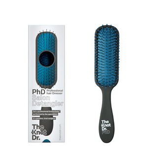 The Knot Dr PhD Salon Detangler Brush - Ebony Sharkskin