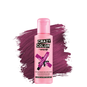 Crazy Color Semi-Permanent Hair Color Cream - 41 Cyclamen