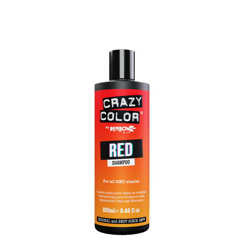 Crazy Color Shampoo 250ml - Red